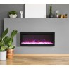 42" Basic Clean-face Electric Built-in With Glass With Black Steel Surround - Lifestyle