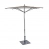 Woodard Canopi Grace 9' Octagonal Flat Umbrella with Pulley Lift - Side