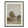Moe's Home Collection Ash Framed Print - Moe's Home Collection Ash Framed Print