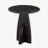 Greenington Zephyr Side Table, Caviar - Front Angle - Greenington Zephyr Side Table, Caviar - Front Angle
