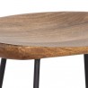 Sunpan Indra Counterstool - Closeup Top Angle