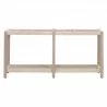 Wrap Outdoor Console Table - Front - Wrap Outdoor Console Table - Front