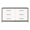 Essentials For Living Wrenn 6-Drawer Double Dresser - Front Angle