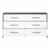 Essentials For Living Wrenn 6-Drawer Double Dresser - Front Opened Angle - Essentials For Living Wrenn 6-Drawer Double Dresser - Front Opened Angle