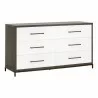 Essentials For Living Wrenn 6-Drawer Double Dresser - Front Side Angle - Essentials For Living Wrenn 6-Drawer Double Dresser - Front Side Angle