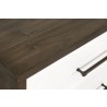 Essentials For Living Wrenn 6-Drawer Double Dresser - Side Closeup Top Angle