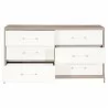 Essentials For Living Wrenn 6-Drawer Double Dresser - Front with Opened Drawer - Essentials For Living Wrenn 6-Drawer Double Dresser - Front with Opened Drawer