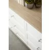 Essentials For Living Wrenn 6-Drawer Double Dresser - Top Angled Lifestyle - Essentials For Living Wrenn 6-Drawer Double Dresser - Top Angled Lifestyle