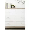 Essentials For Living Wrenn 6-Drawer Double Dresser - Front Lifestyle Photo - Essentials For Living Wrenn 6-Drawer Double Dresser - Front Lifestyle Photo