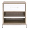 Essentials For Living Wrenn 1-Drawer Nightstand - Front View