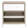 Essentials For Living Wrenn 1-Drawer Nightstand - Front View - Essentials For Living Wrenn 1-Drawer Nightstand - Front View