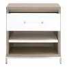 Essentials For Living Wrenn 1-Drawer Nightstand - Front with Opened Drawer - Essentials For Living Wrenn 1-Drawer Nightstand - Front with Opened Drawer