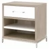 Essentials For Living Wrenn 1-Drawer Nightstand - Angled - Essentials For Living Wrenn 1-Drawer Nightstand - Angled
