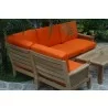 Anderson Teak Luxe 5-Piece Modular Set 4 - Anderson Teak Luxe 5-Piece Modular Set 4