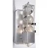 ZEEV Lighting Imbrium Wall Sconce - Silver Leaf - ZEEV Lighting Imbrium Wall Sconce - Silver Leaf
