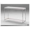 Kube Sofa Table High Gloss White - Studio Shoot