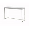 Kube Sofa Table High Gloss White - White BG