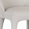 Sunpan Melody Dining Chair - Napa Stone - Seat Closeup Angle