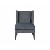 Sunpan Kenzo Lounge Chair Fuego Navy-Abbington Navy - Front Angle - Sunpan Kenzo Lounge Chair Fuego Navy-Abbington Navy - Front Angle