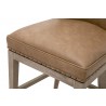 Essentials For Living Milton Swivel Counter Stool - Seat Closeup Angle