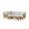 Anderson Teak Luxe 5-Piece Modular Set 7 - Anderson Teak Luxe 5-Piece Modular Set 7
