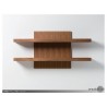 Cargo Wall Shelf Natural Walnut - Mounted