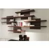 Cargo Wall Shelf Natural Walnut - Angled View - Lifestyle - Cargo Wall Shelf Natural Walnut - Angled View - Lifestyle