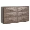 Essentials For Living Wynn 6-Drawer Double Dresser - Angled - Essentials For Living Wynn 6-Drawer Double Dresser - Angled