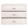 Essentials For Living Wynn 3-Drawer Nightstand - Front with Opened Drawer