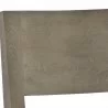 Sunpan Francis Dining Chair in Ash Grey-Linoso Ivory - Closeup Top Angle - Sunpan Francis Dining Chair in Ash Grey-Linoso Ivory - Closeup Top Angle