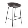 Bellini Cherry Barstool Vintage Grey - Front Side Angle