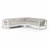 Newport Sectional in Canvas Natural, No Welt - Front Side Angle - Newport Sectional in Canvas Natural, No Welt - Front Side Angle