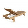 Anderson Teak Capri Sun Lounger Adjusted Back & Side Tray -5 - Anderson Teak Capri Sun Lounger Adjusted Back & Side Tray -5