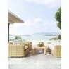 Sunset West Playa Sofa in Soothe Pearl with Flange Welt - Lifestyle 1 - Sunset West Playa Sofa in Soothe Pearl with Flange Welt - Lifestyle 1
