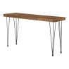 Moe's Home Collection Boneta Console Table - Natural - Front Side Angle