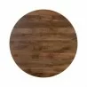 Sunpan Kinsley Coffee Table Small Natural - Top Angle - Sunpan Kinsley Coffee Table Small Natural - Top Angle