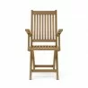 Tropico Folding Armchair front - Tropico Folding Armchair front