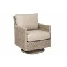 Alfresco Home Cornwall Deep Seating Swivel Glider - Back Side Angle - Alfresco Home Cornwall Deep Seating Swivel Glider - Back Side Angle