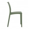 Compamia Maya Dining Chair Olive Green- Set of Two, Side View