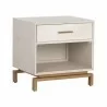 Sunpan Valencia Nighstand - Front Side Angle - Sunpan Valencia Nighstand - Front Side Angle