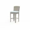 Manhattan Counter Stool in Canvas Skyline w/ Self Welt - Front Side Angle - Manhattan Counter Stool in Canvas Skyline w/ Self Welt - Front Side Angle