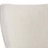 Sunpan Franklin Office Chair - Beige Linen - Closeup Top Angle - Sunpan Franklin Office Chair - Beige Linen - Closeup Top Angle
