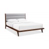 Greenington Mercury Upholstered Eastern King Platform Bed, Exotic - Front Side Angle