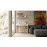 TemaHome Balda 60 Cm Hanging Wall Shelf in Walnut - Lifestyle 3 