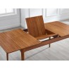Greenington Mija Extensible Dining Table, Amber - Angle