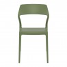 Compamia Snow Dining Chair Olive Green- Set of 2, Front Angle