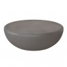 Sunpan Iolite Coffee Table in Grey - Front Angle