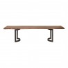 Moe's Home Collection Bent Dining Table, Extra Small - Front Angle