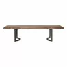 Moe's Home Collection Bent Dining Table, Extra Small - Front Angle - Moe's Home Collection Bent Dining Table, Extra Small - Front Angle