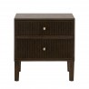 Essentials For Living Highland 2-Drawer Nightstand - Front Angle